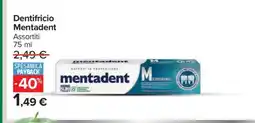 Carrefour DENTIFRICIO MENTADENT offerta