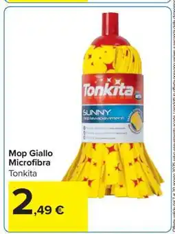 Carrefour Mop Giallo Microfibra offerta