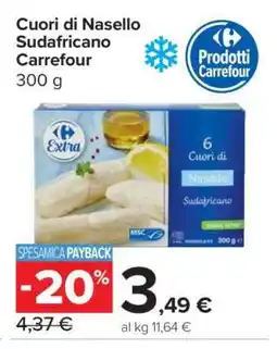 Carrefour Cuori di Nasello Sudafricano Carrefour offerta