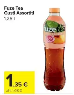 Carrefour Fuze Tea Gusti Assortiti offerta