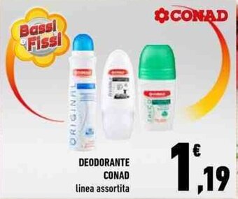 Conad Conad Deodorante offerta