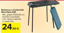 Carrefour Market Barbecue a Carbonella Mod Hyba S20 offerta