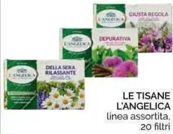 Conad L'Angelica Le Tisane 20 filtri offerta