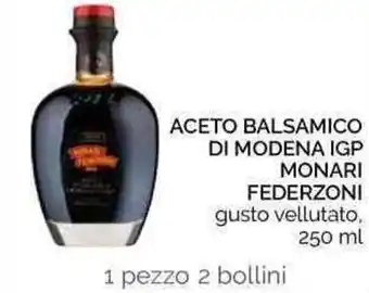 Conad Monari Federzoni Aceto Balsamico di Modena IGP 250ml offerta