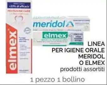 Conad Meridol o Elmex Linea per Igiene Orale offerta