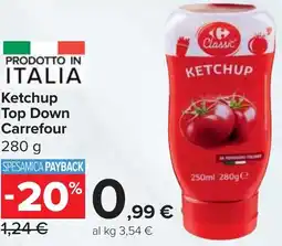 Carrefour Market Ketchup Top Down Carrefour offerta