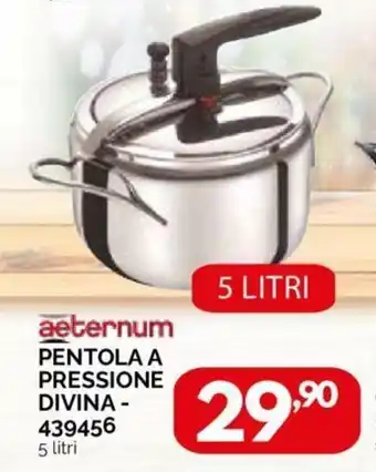Orizzonte aeternum Pentola a Pressione Divina - 439456 5 litri offerta