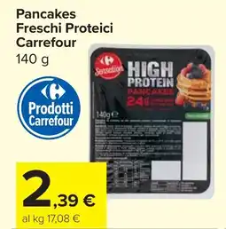 Carrefour Market Pancakes Freschi Proteici Carrefour offerta