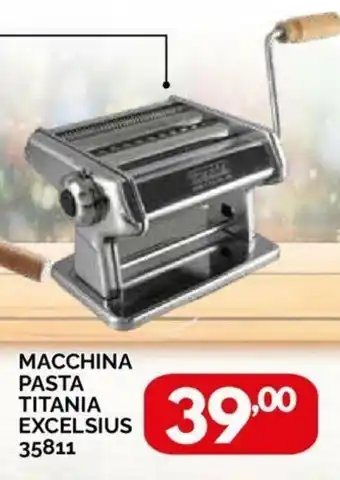 Orizzonte Imperia Macchina Pasta Titania Excelsius 35811 offerta
