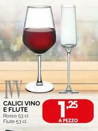 Orizzonte Ivv Calici Vino e Flute 53cl offerta