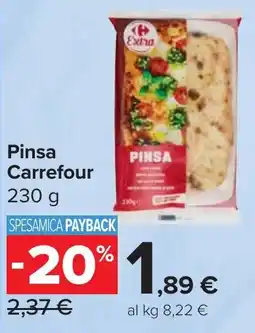 Carrefour Market Pinsa Carrefour offerta