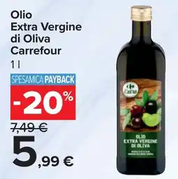 Carrefour Market Olio Extra Vergine di Oliva Carrefour offerta