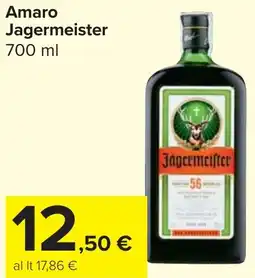 Carrefour Market Amaro Jagermeister offerta