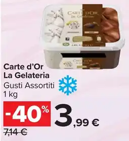 Carrefour Market Carte d'Or La Gelateria offerta