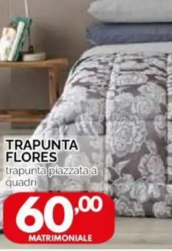 Orizzonte Linea Oro Trapunta Flores offerta