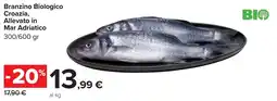 Carrefour Branzino Biologico Croazia, Allevato in Mar Adriatico offerta