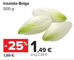Carrefour Insalata Belga offerta