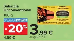Carrefour Salsiccia Unconventional offerta