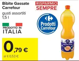Carrefour Bibite Gassate Carrefour offerta