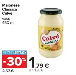 Carrefour Maionese Classica Calvé offerta