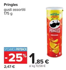Carrefour Pringles offerta