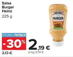 Carrefour Salsa Burger Heinz offerta
