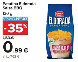 Carrefour Patatina Eldorada Salsa BBQ offerta