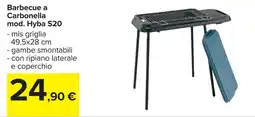 Carrefour Barbecue a Carbonella mod. Hyba S20 offerta