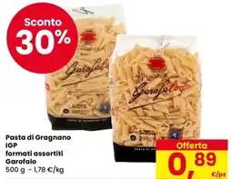 Despar Pasta di Gragnano IGP formati assortiti Garofalo offerta