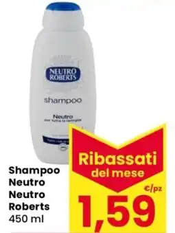 Despar Shampoo Neutro Neutro Roberts offerta