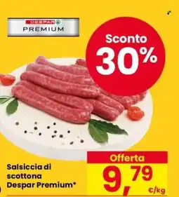 Despar Salsiccia di scottona Despar Premium offerta