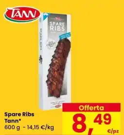 Despar Spare Ribs Tann offerta