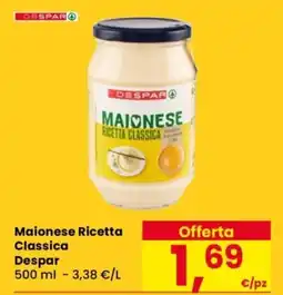 Despar Maionese Ricetta Classica Despar offerta