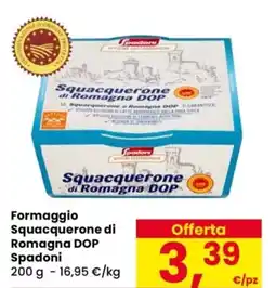 Despar Formaggio Squacquerone di Romagna DOP Spadoni offerta