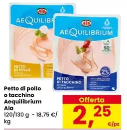 Despar Petto di pollo o tacchino Aequilibrium Aia offerta