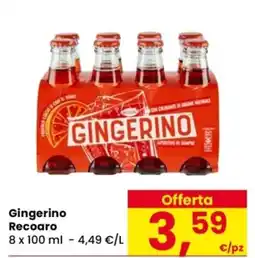 Despar Gingerino Recoaro offerta