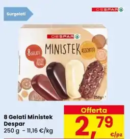 Despar 8 Gelati Ministek Despar offerta