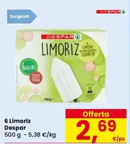 Despar 6 Limoriz Despar offerta