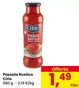 Despar Passata Rustica Cirio offerta