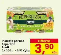 Despar Insalata per riso Peperlizia Ponti offerta