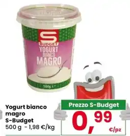 Despar Yogurt bianco magro S-Budget offerta