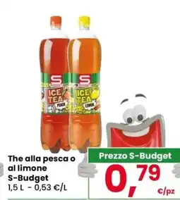 Despar The alla pesca o al limone S-Budget offerta