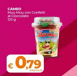 Coop CAMEO Muu Muu con Confetti al Cioccolato offerta
