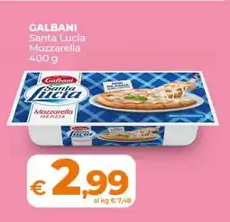 Coop Galbani Santa Lucia Mozzarella offerta