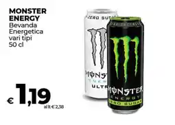 Coop Monster energy offerta