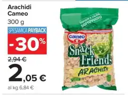 Carrefour Arachidi Cameo offerta