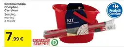 Carrefour Sistema Pulizia Completo Carrefour offerta
