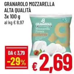 A&O Granarolo mozzarella alta qualità offerta