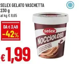A&O Selex gelato vaschetta offerta