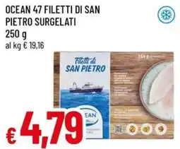 A&O Ocean 47 filetti di san pietro surgelati offerta